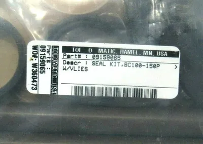 NEW TOL O MATIC 09159065 SEAL KIT W/ 09159033#227930