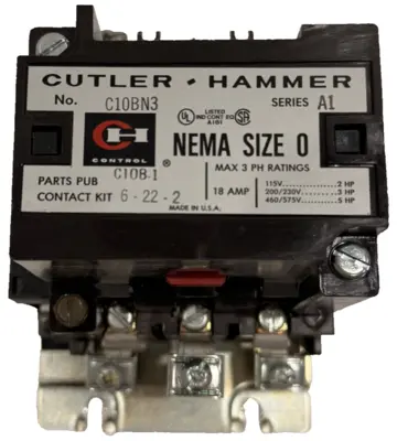 NEW CUTLER HAMMER C10BN3A