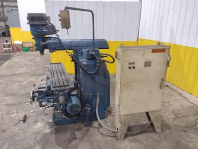 CINCINNATI HORIZONTAL MILL WITH BRIDGEPORT HEAD: YOBRO #24332