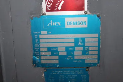 USED DENISON WS107MC309SS SPECIAL