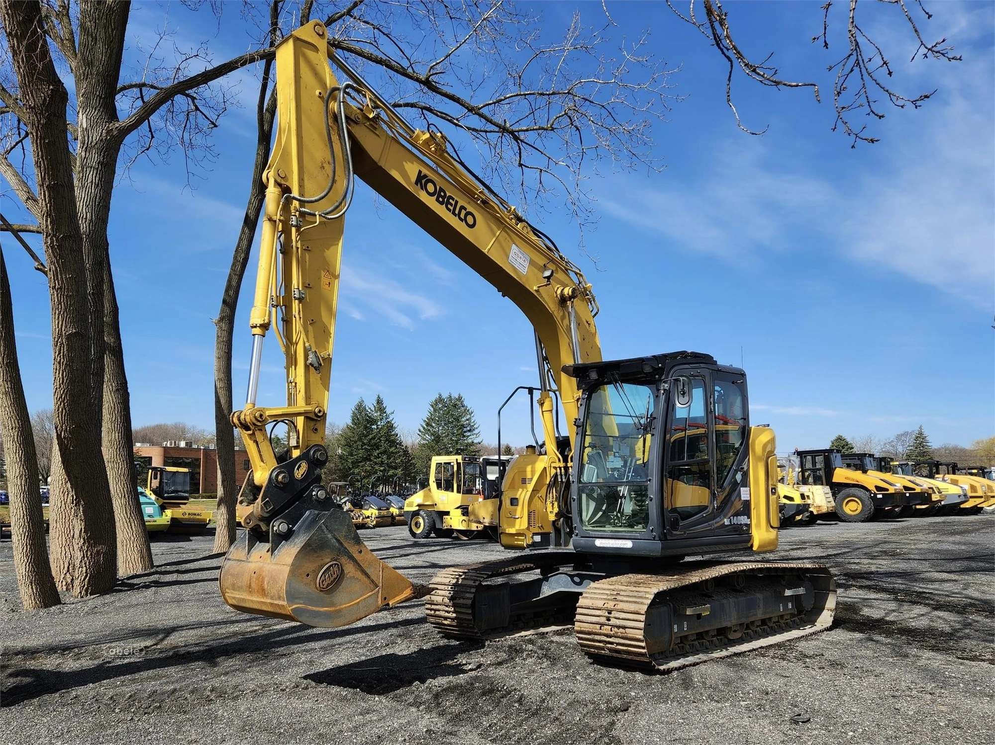 Used 2020 KOBELCO SK140SR LC-7 Crawler Excavators | Abele Tractor #1342787