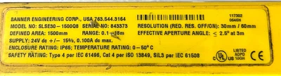 USED BANNER SLSE30-1500Q8