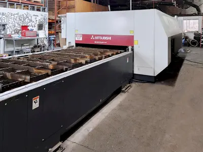 Used 2011 MITSUBISHI ML3015LVPLUS Laser Cutters Illinois US | Machine Factory Outlet #1263410