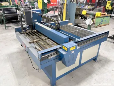 Used Baileigh PT-44-VH Plasma Cutting System – 4' x 4' Table, Auto Height Detection, Water-Cooled, 1" Steel Capacity