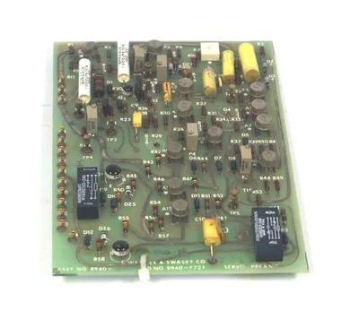 WARNER & SWASEY 8940-772E SERVO PREAMP BOARD 8940772E REPAIRED