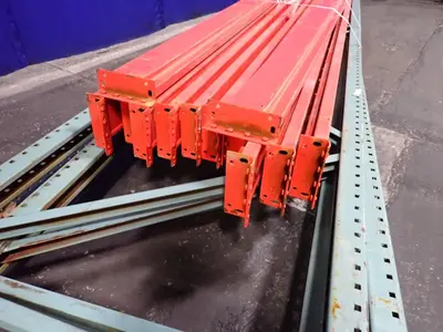 42" X 192" Pallet Racking  - Teardrop