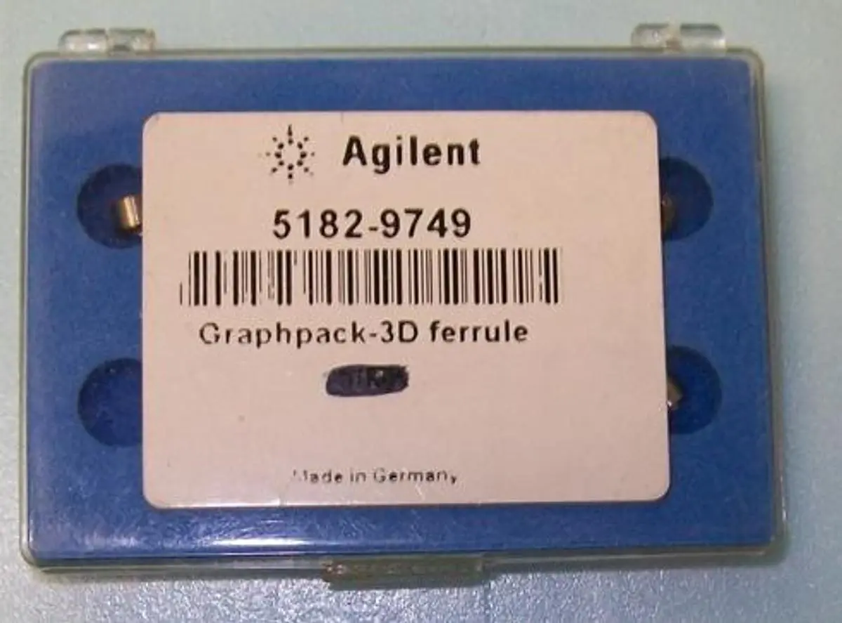 QTY. 7. AGILENT GRAPHPACK 3D FERRULE 5 / RK 5182-9...