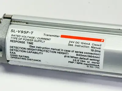 SL-V95F-T | Keyence  Safety Light Curtain Transmitter 154mA 24VDC - Used