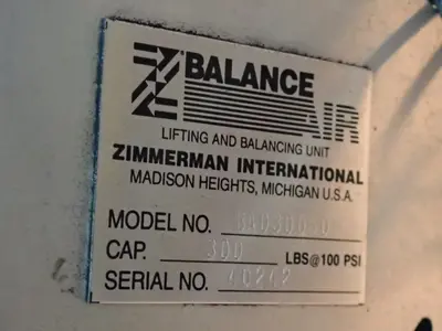 USED Z BALANCE AIR BA030080