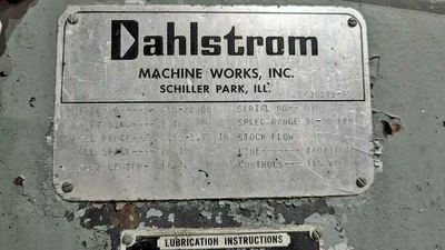 USED DAHLSTROM 450-22 OB