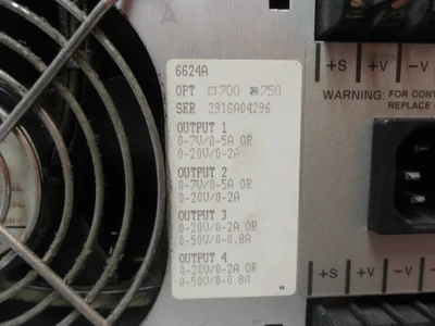 USED HEWLETT PACKARD 6624A