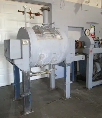 J.H. Day Turbulent Mixer/Dryer, Stainless Steel, Jacketed, 30 HP