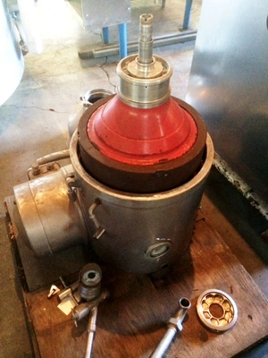 Westfalia MTA 50-01-024 warm milk separator, SS.