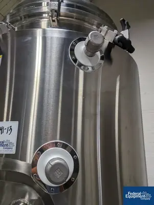 USED A&M Process 500 Liter A&B Process Receiver Tank, 316 S/S, 44/150#