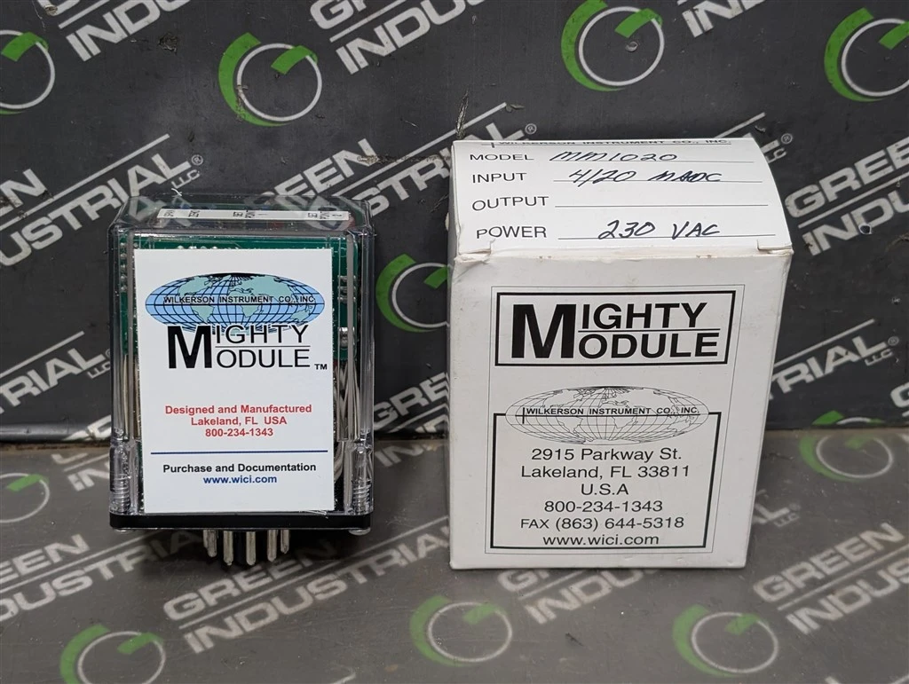 Wilkerson MM1020 Mighty Module Dual Alarm Relay Used