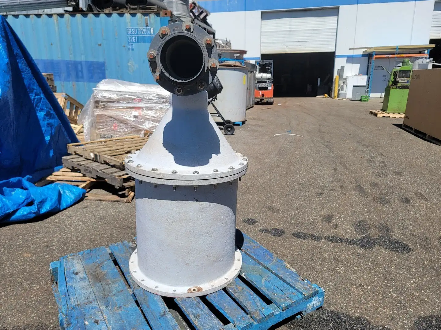 24" Fiber Glass Fitting w/ Reducer