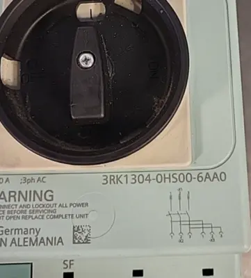 Siemens 3RK1304 - 0H500-6AA0 RSM Elec Starter Soft (BIN 4.5.4)