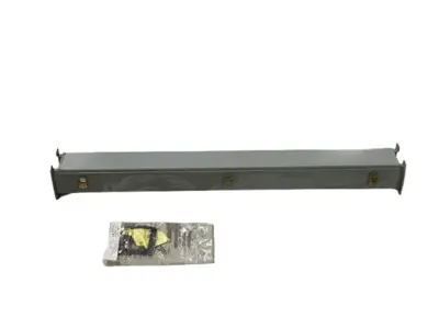 USED HOFFMAN NVENT STRAIGHT LAY-IN HINGED COVER WIREWAY, 4" X 4" X 48" 18280