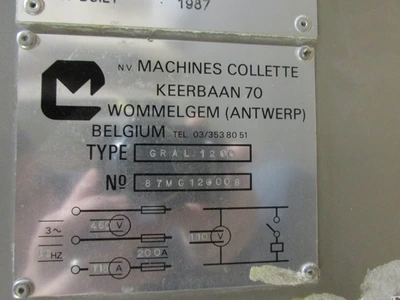 Collette GRAL 1200 Mixer Intensive Pharma | Perry Equipment (17)