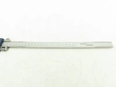 Fowler 54-100-312-0 Xtra-Range Digital Caliper 12" 300mm Nib Jaws *Cracked Glass