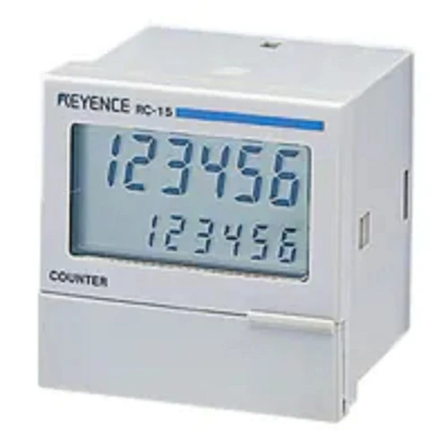 Keyence RC-15 LCD Display Electronic Preset Counter, 48-mm 6-Digit 7-Segment LCD [New]