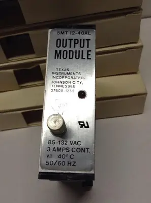 New | in-Stock TEXAS INSTRUMENTS 5MT 12-40AL PLC Input & Output Ohio US | Surplus Asset Holdings #1234787