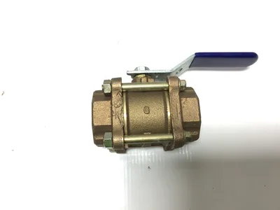 NIBCO NL9750B T-590-Y Three-Piece Bronze Ball Valve – Conventional Port, Threaded 1 1/4 in