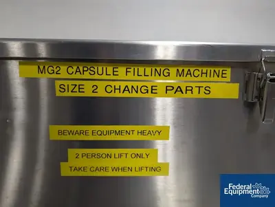 Used MG2 MG2 Capsule Filler, Model Futura Capsule Fillers GB | Federal Equipment Company #1388106