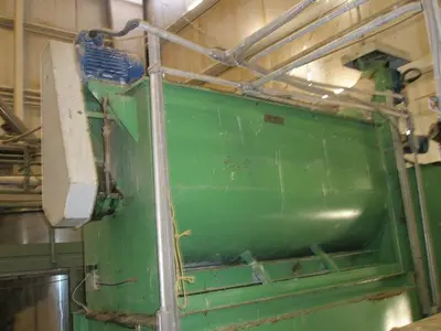 Mixer, Ribbon, 25 CF, C/st, Pugmill Feeder, #C735198