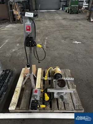 USED Hapman 2" Hapman Helix Flexible Screw Conveyor, Model 300