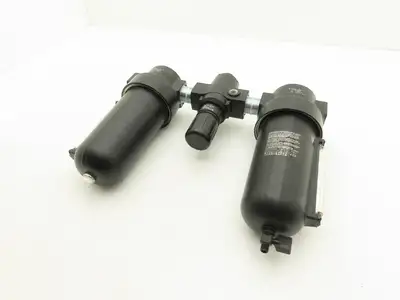 Norgren P8A-860-A3DA Air Line Filter Regulator Lubricator Combo 17 Series 1"NPT