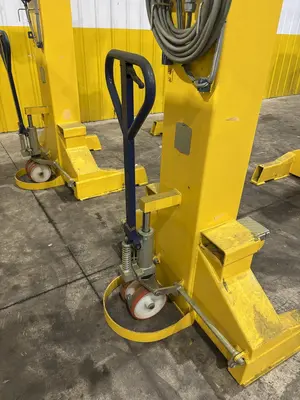 80,000 LBS X 4 LIFTS WHITING MODEL #SCM-100F.4 PORTABLE LIFT JACKS, 2015: STOCK #23684