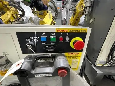 Used 2016 FANUC R-2000IB/250F 6 AXIS ROBOT WITH FANUC R30IB CONTROLLER Robots | Harbor Machinery Inc. #1283359