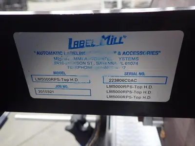 USED LABEL MILL LM-1501