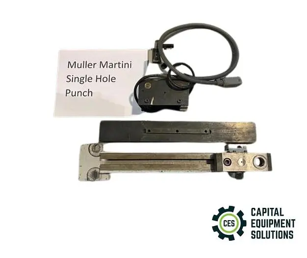 Used MULLER MARTINI SINGLE HOLE PUNCH Saddle Stitchers | Capital Equipment Solutions #468698