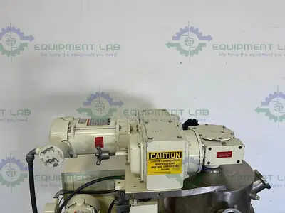 USED CHARLES ROSS LDM-4 DOUBLE PLANETARY JACKETED MIXER 4 GALLON W/  1.5 HP MOTOR
