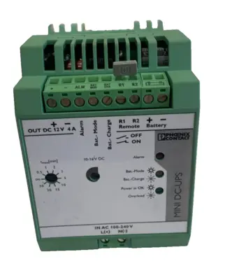 NEW PHOENIX CONTACT MINI-DC-UPS/12DC/4 POWER SUPPLY 2866598 MINIDCUPS12DC4
