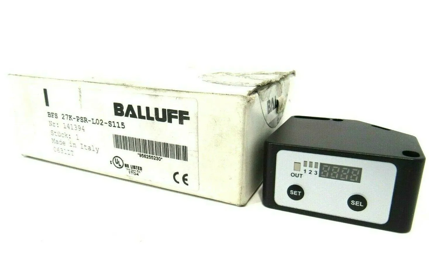 NEW BALLUFF BFS-27K-PSR-L02-S115 PHOTOELECTRIC SENSOR BFS27KPSRL02S115