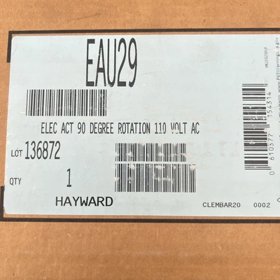 New | in-Stock HAYWARD EAU29 Rotary Actuators California US | Davliegogo LLC #1706571