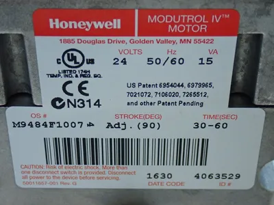 New | in-Stock HONEYWELL M9484F1007 Rotary Actuators Ohio US | HGR 24 #1004440