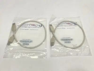 CSMUAA-05M | L-Com  USB Cable USB A - USB A 0.5m LOT OF 2 - New