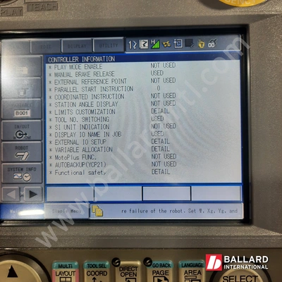 YASKAWA Motoman MH180 Robot System w/ DX200 Controller