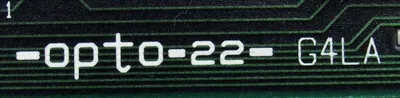 USED OPTO 22 G4LA LOCAL ANALOG BOARD