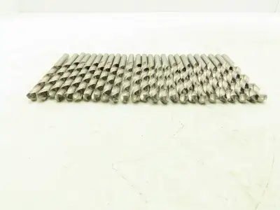 W PTD HSS Drill Bit Precision Twist High Speed Steel Size W Or 3/8" Lot Of 25