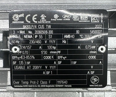 NEW NORD DRIVESYSTEMS 203605618-300