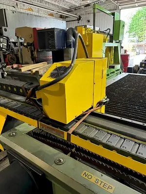 USED 2018 PIRANHA C510 PLASMA TABLE WITH TUBE CUTTER