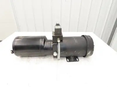 Fenner Hydraulic Power Unit Pump 1 Gallon 2Hp 230/460V 3Ph Motor Solenoid Valve