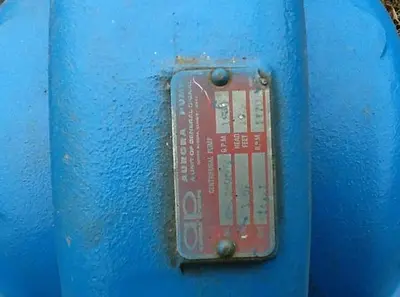 Aurora 1200 GPM Horizontal Centrifugal Pump – Model 411 BF