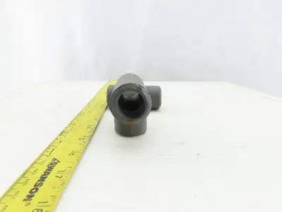 1" Butt Weld Seamless Pipe Fitting TEE Thick Wall Lot Of 2