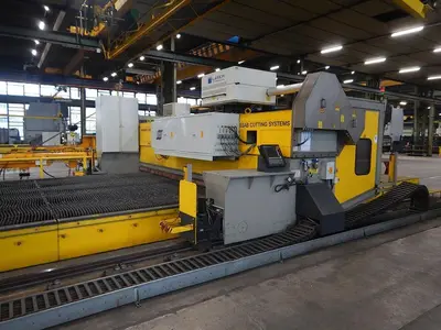 USED ESAB TRUMPF HEAVY DUTY BEVELCUT LASER 24 X 6,3 METER